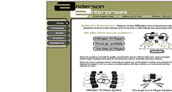 Desktop Screenshot of andersonbuzzersystems.com